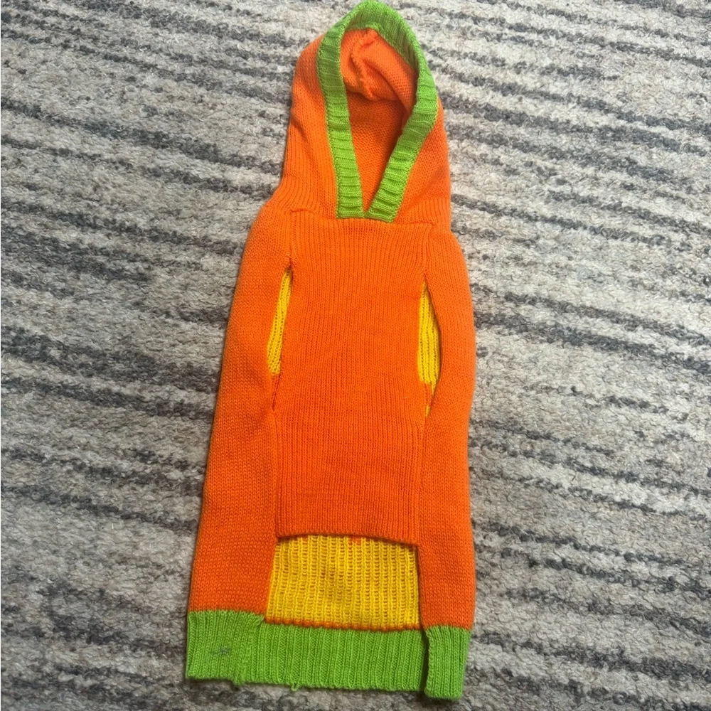Halloween dog sweater